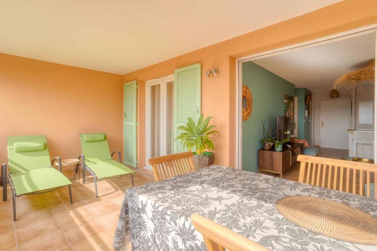 Bel Appartement Classe 3 Etoiles Борм-ле-Мимоза Екстериор снимка